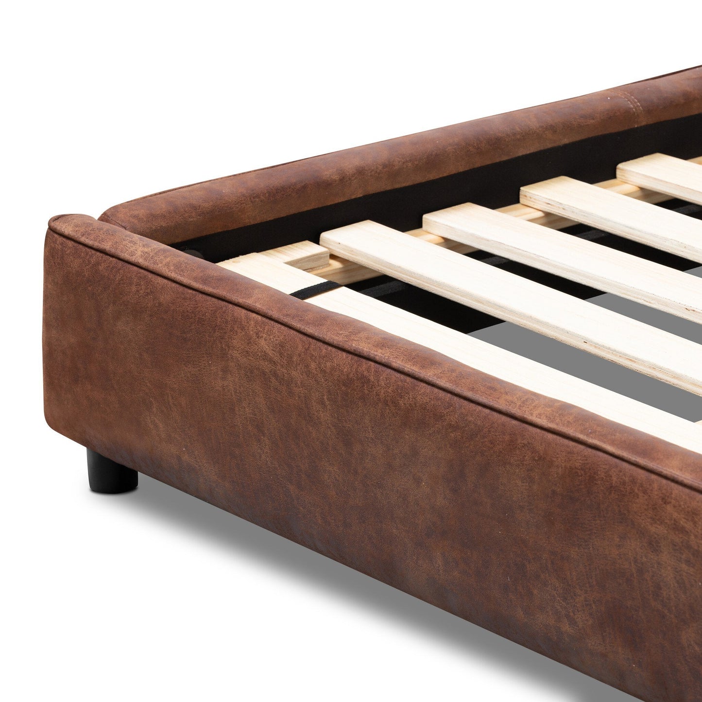 Aidan Queen Bed - Vintage Tobacco | Four Hands - 106185-048
