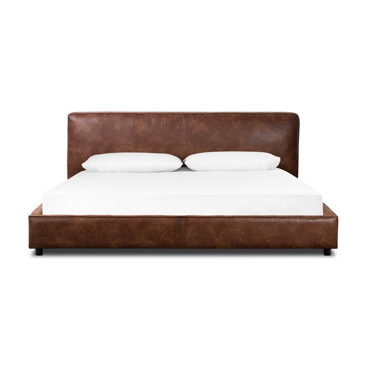 Aidan Queen Bed - Vintage Tobacco | Four Hands - 106185-048