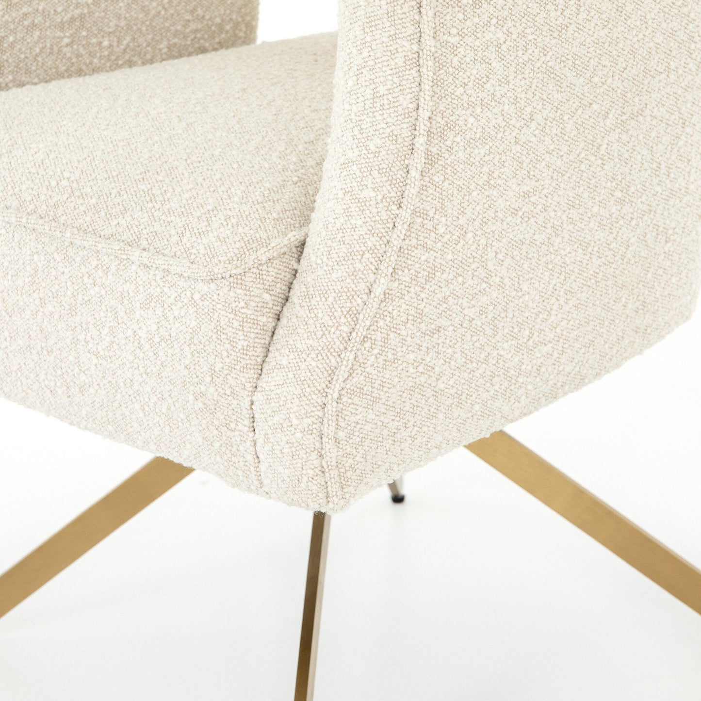 Adara Desk Chair - Knoll Natural | Four Hands - 109252-006