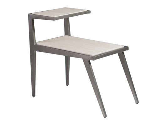 Adamo Silver Gray Side Table | Artistica Home - 2273-955