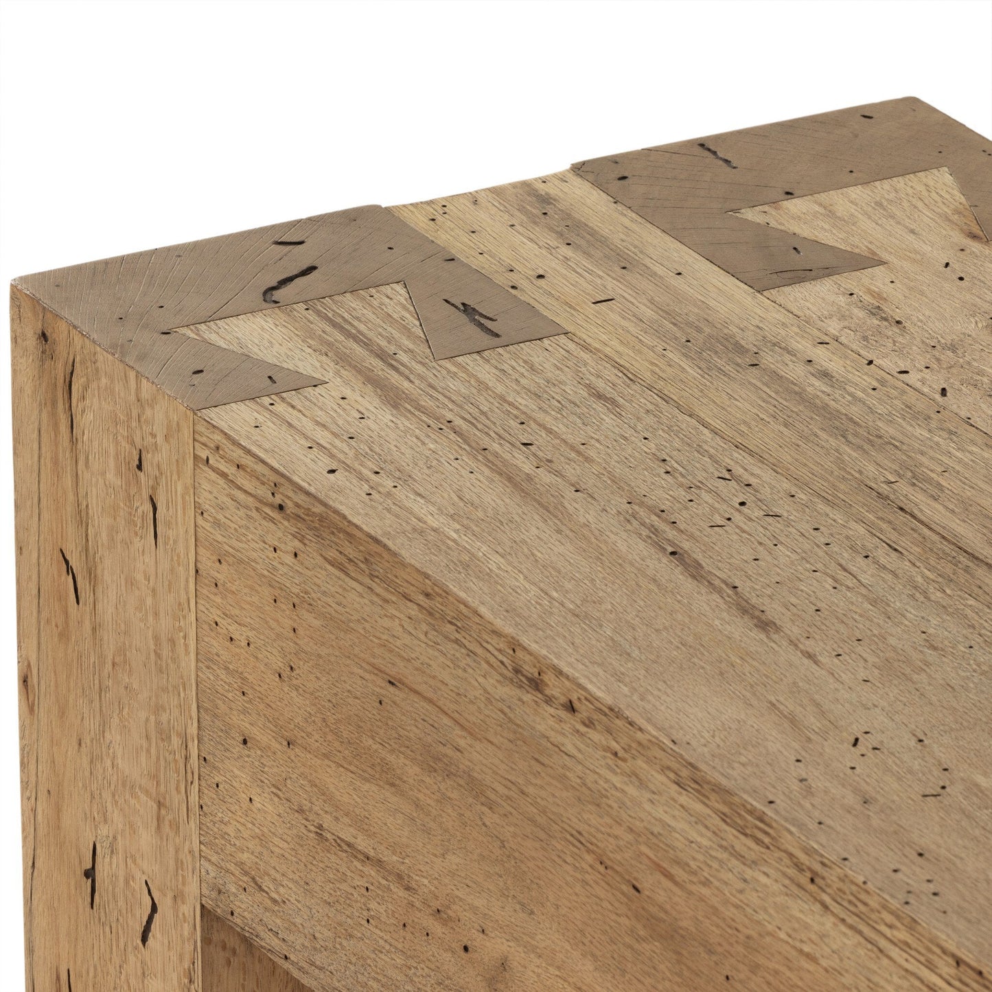 Abaso Console Table - Rustic Ash Oyster | Four Hands - 229656-002