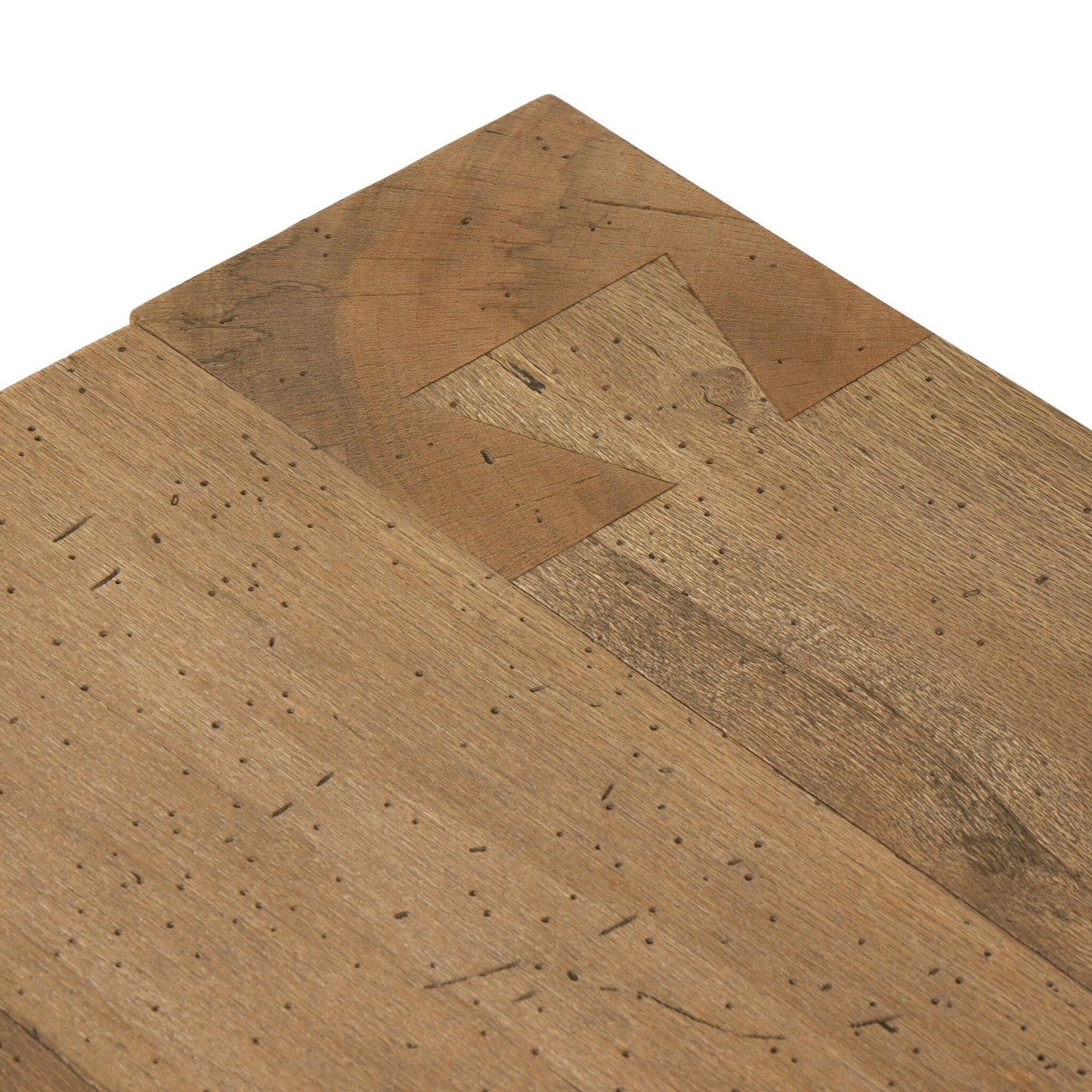 Abaso Rectangular Coffee Table - Rustic Wormwood Oak | Four Hands - 238571-001