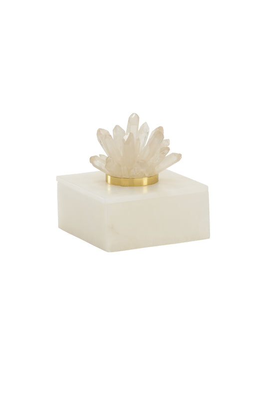Alabaster And Crystal Box | Chelsea House - 383454