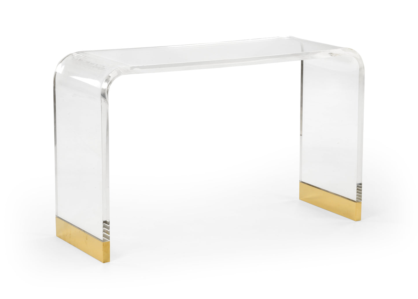 Acrylic Waterfall Console | Chelsea House - 384401