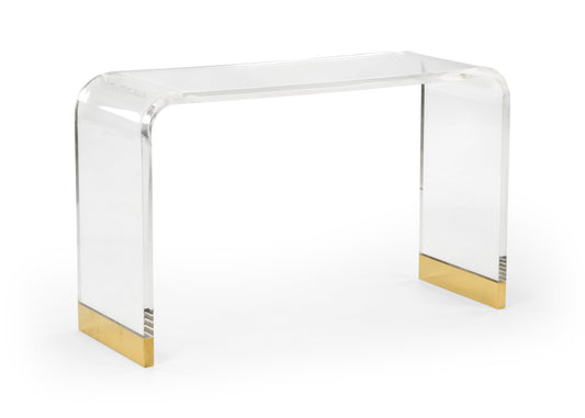 Acrylic Waterfall Console | Chelsea House - 384401
