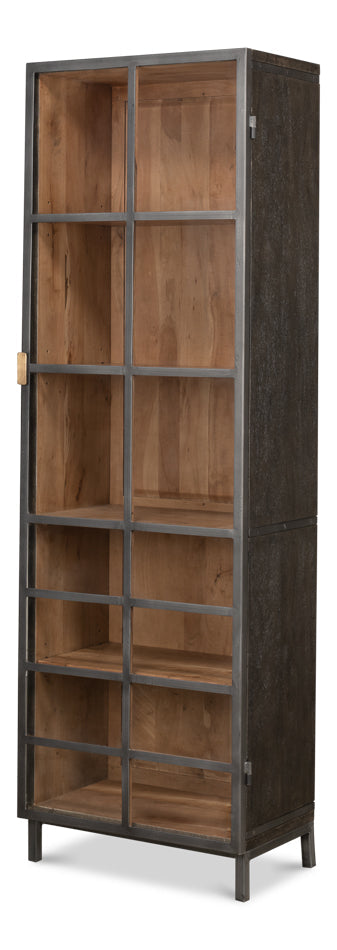 A Gem Of A Handle Display Cabinet Right | Sarreid Ltd - 40661R