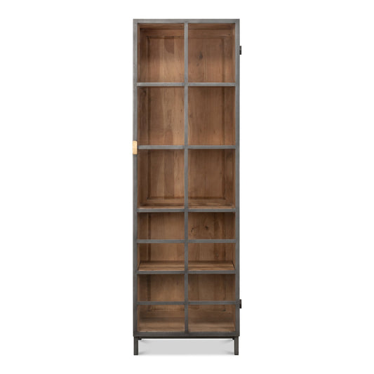 A Gem Of A Handle Display Cabinet Right | Sarreid Ltd - 40661R