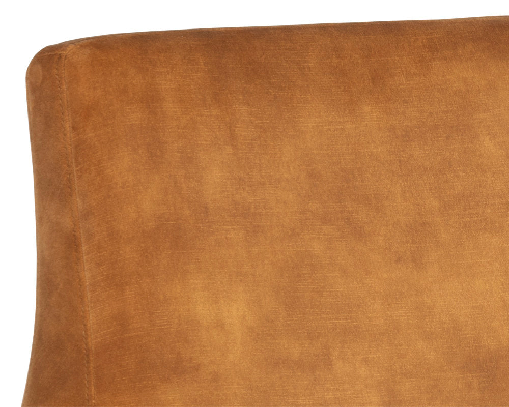 Aletta Lounge Chair - Nono Tapenade Gold | Sunpan Furniture - 107756