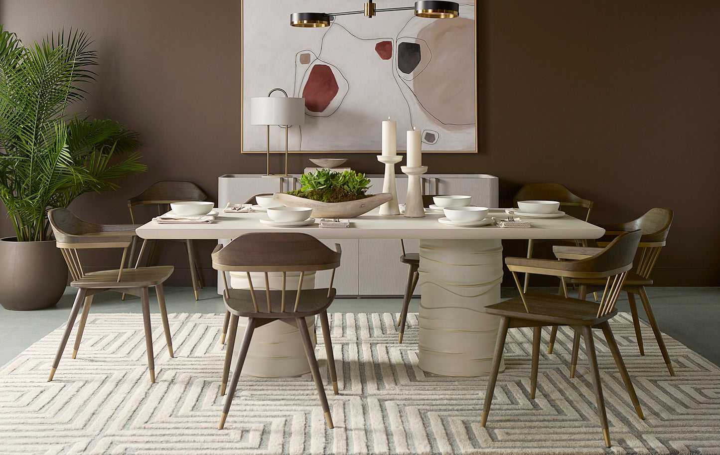 Alanya Dining Table - Rectangular - 84 | Sunpan Furniture - 111366