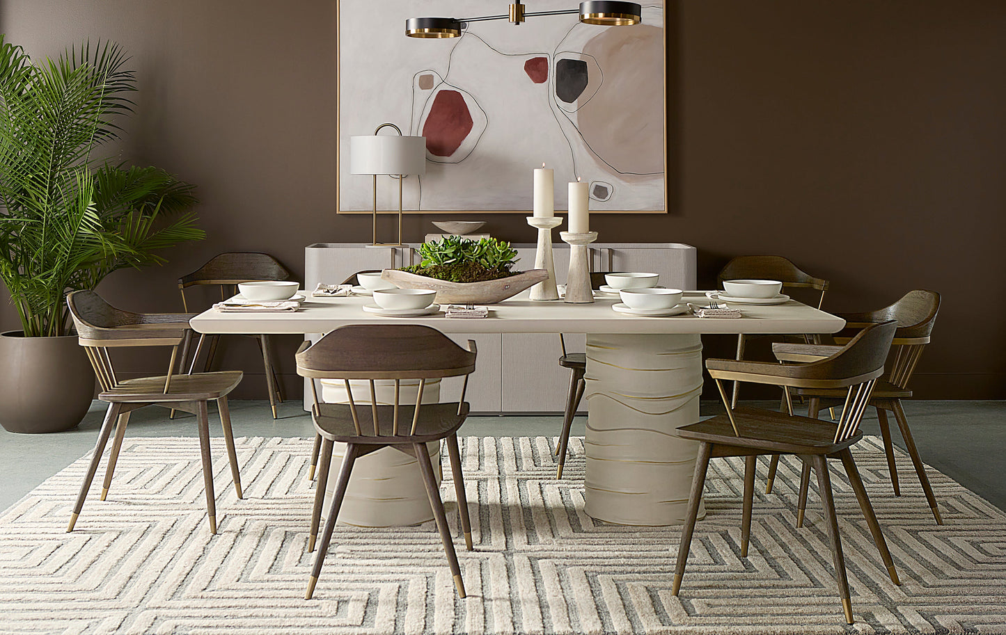Alanya Dining Table - Rectangular - 84 | Sunpan Furniture - 111366
