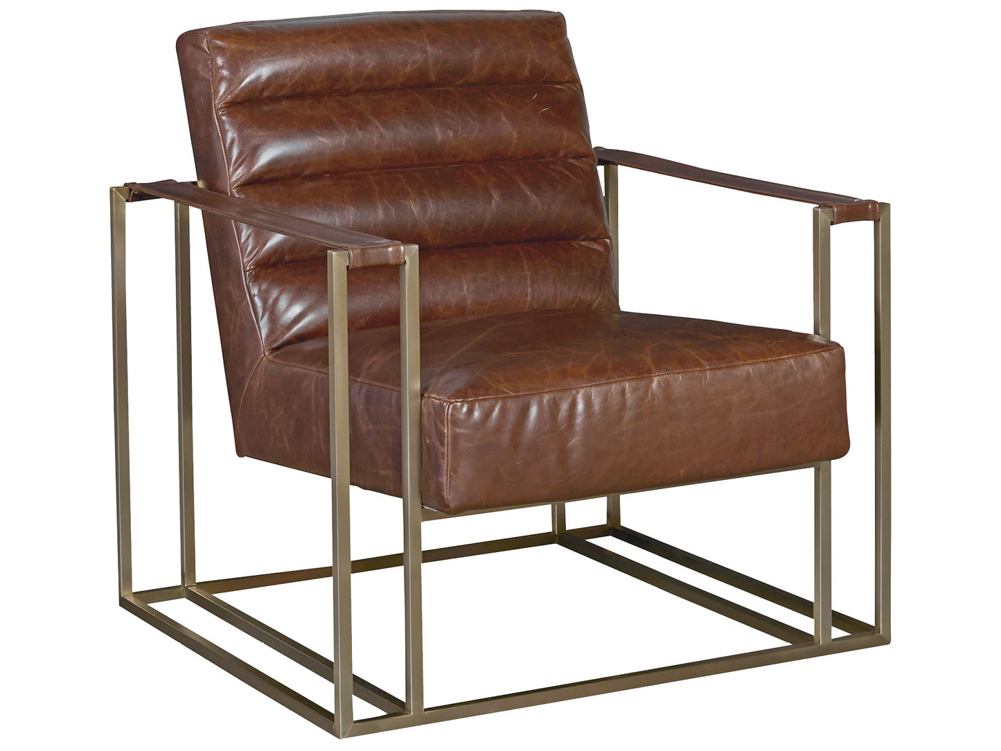 Accents Jensen Accent Chair-Brown Leather | Universal Furniture - 687535-650