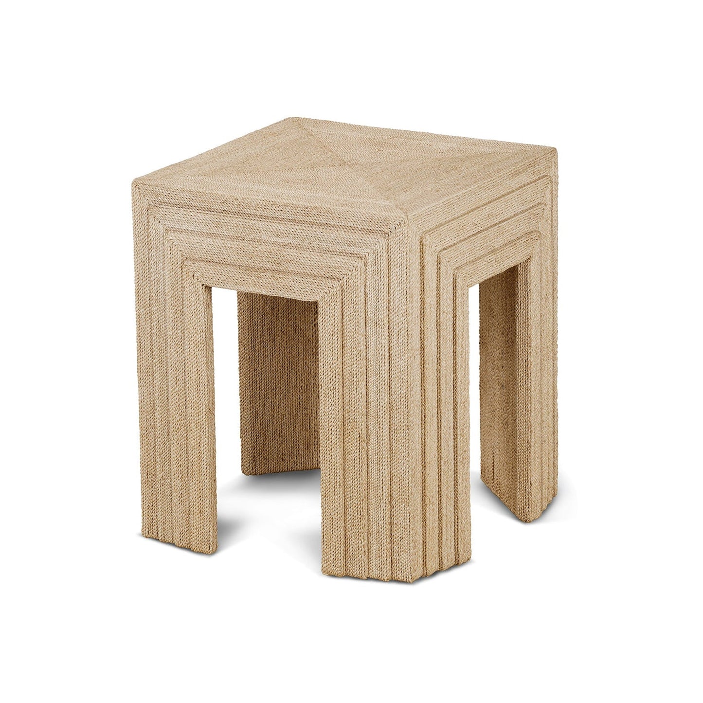 Abaca End Table | Maitland Smith - 89-1006