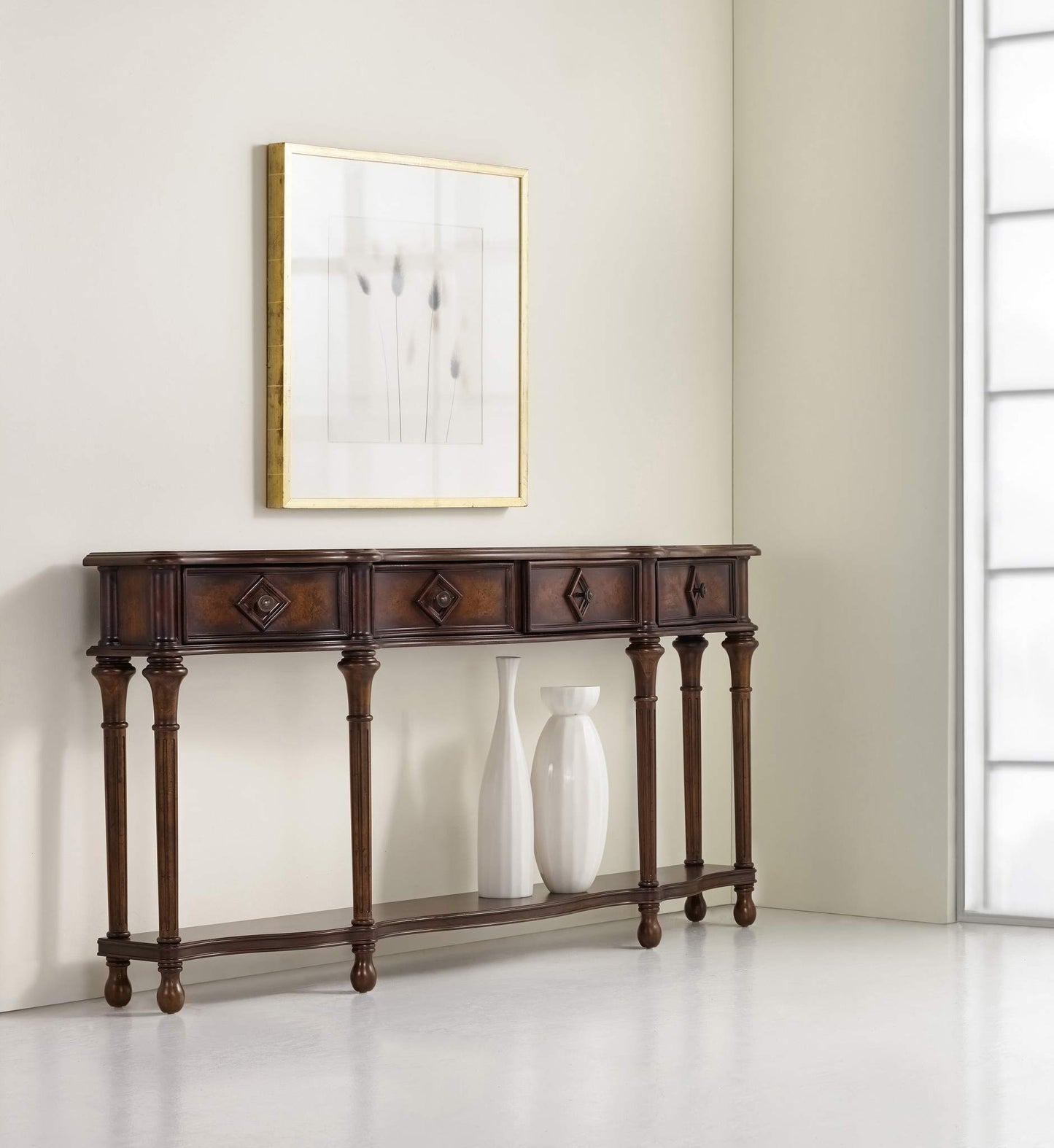 72'' Hall Console - Dark Wood | Hooker Furniture - 963-85-122