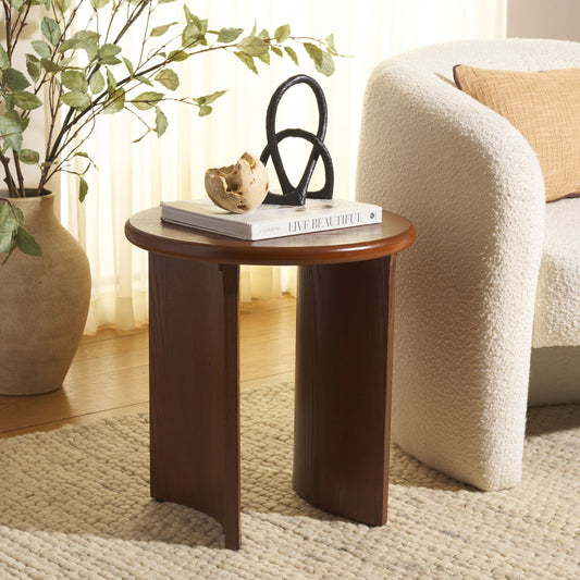 Alanka Round End Table | Safavieh – ACC2314