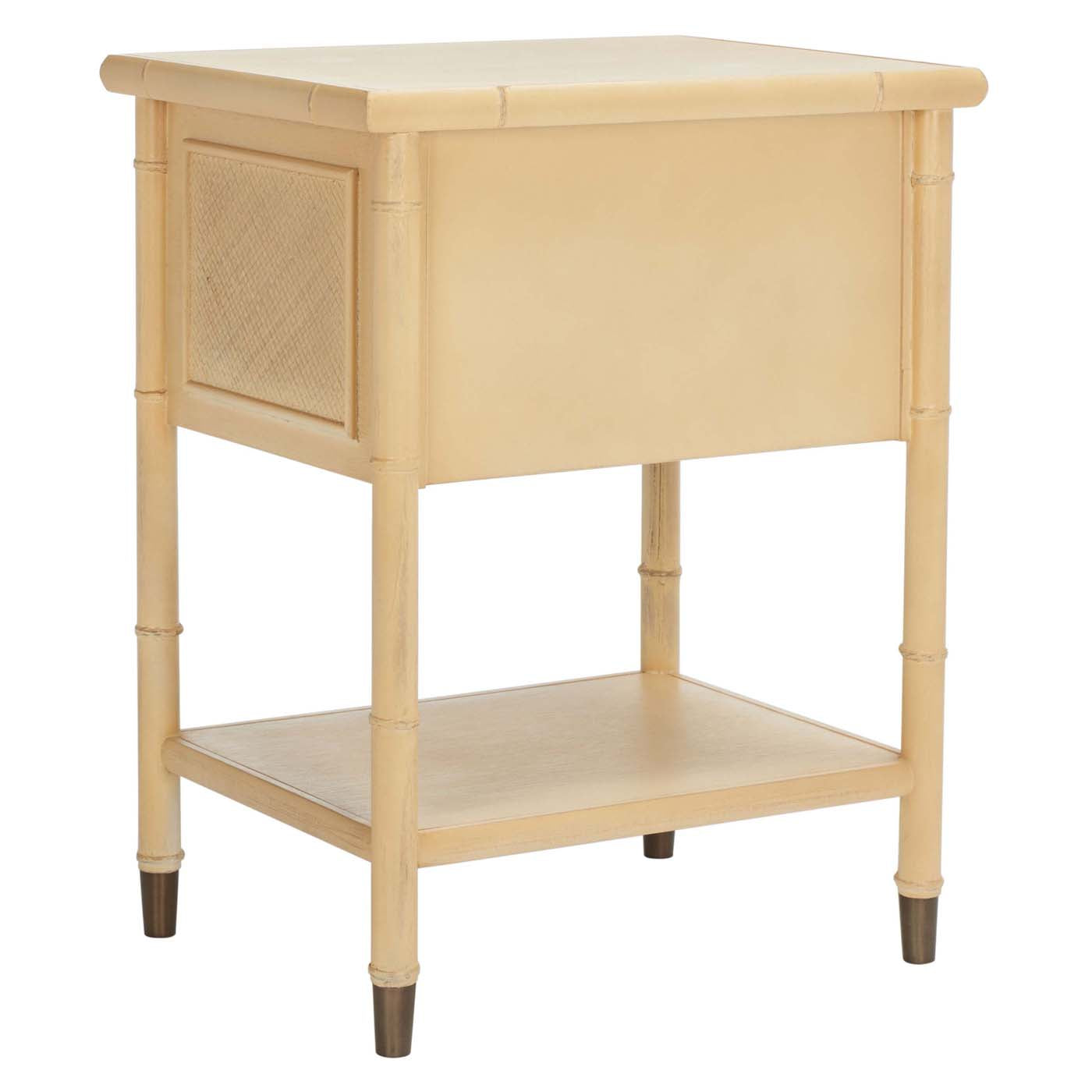 Ahab 2 Drawer 1 Shelf Accent Table | Safavieh - ACC6606