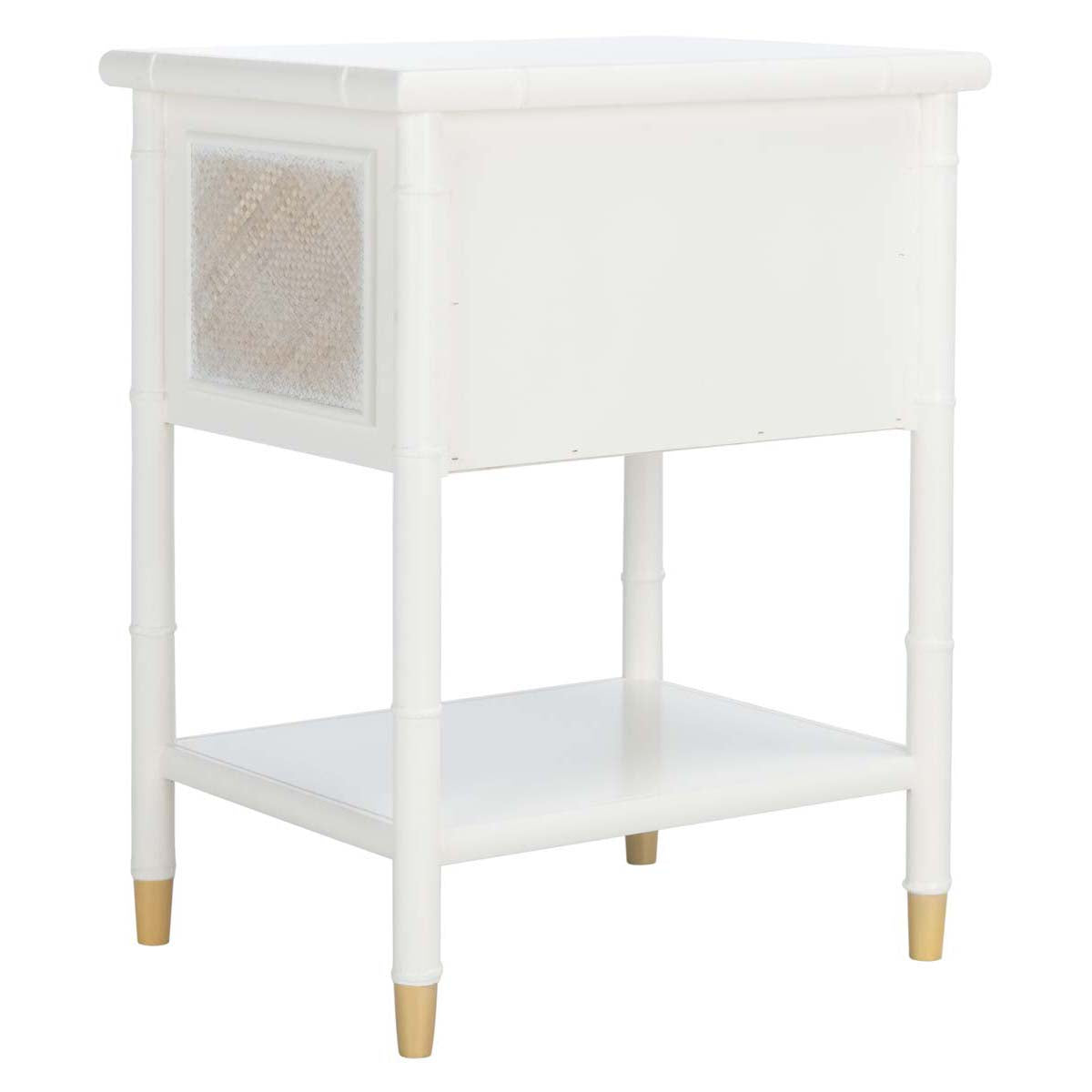 Ahab 2 Drawer 1 Shelf Accent Table | Safavieh - ACC6606