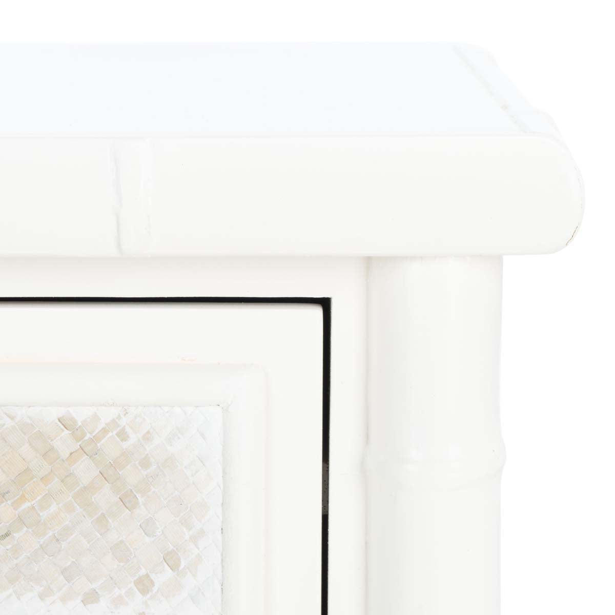 Ahab 2 Drawer 1 Shelf Accent Table | Safavieh - ACC6606