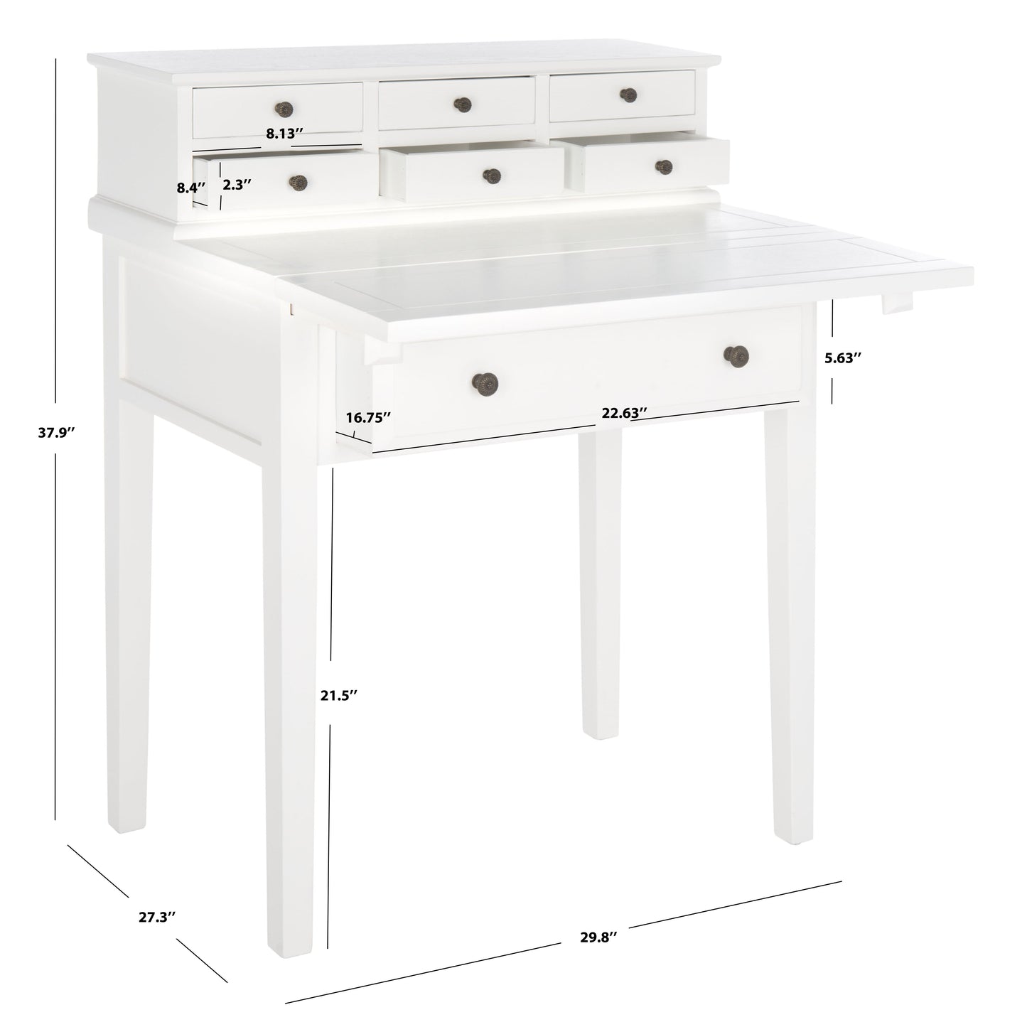 Abigail Desk | Safavieh - AMH6520