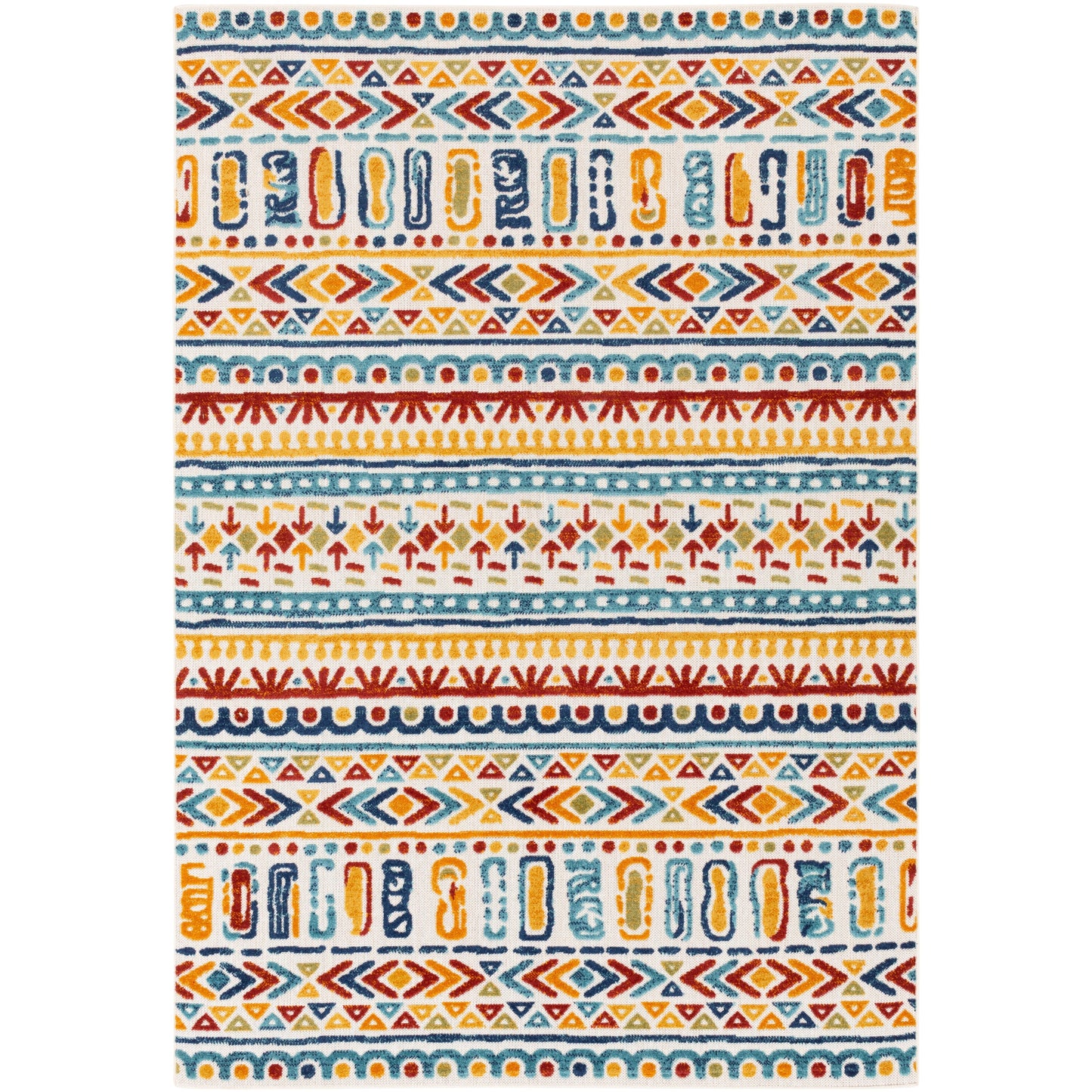 Livabliss Aldine Vibrant Boho Indoor/ Outdoor Area Rug