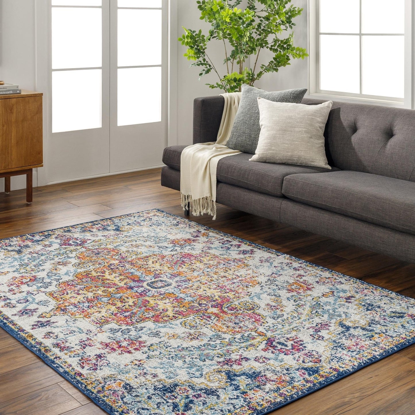 Livabliss Caressa Vintage Boho Area Rug