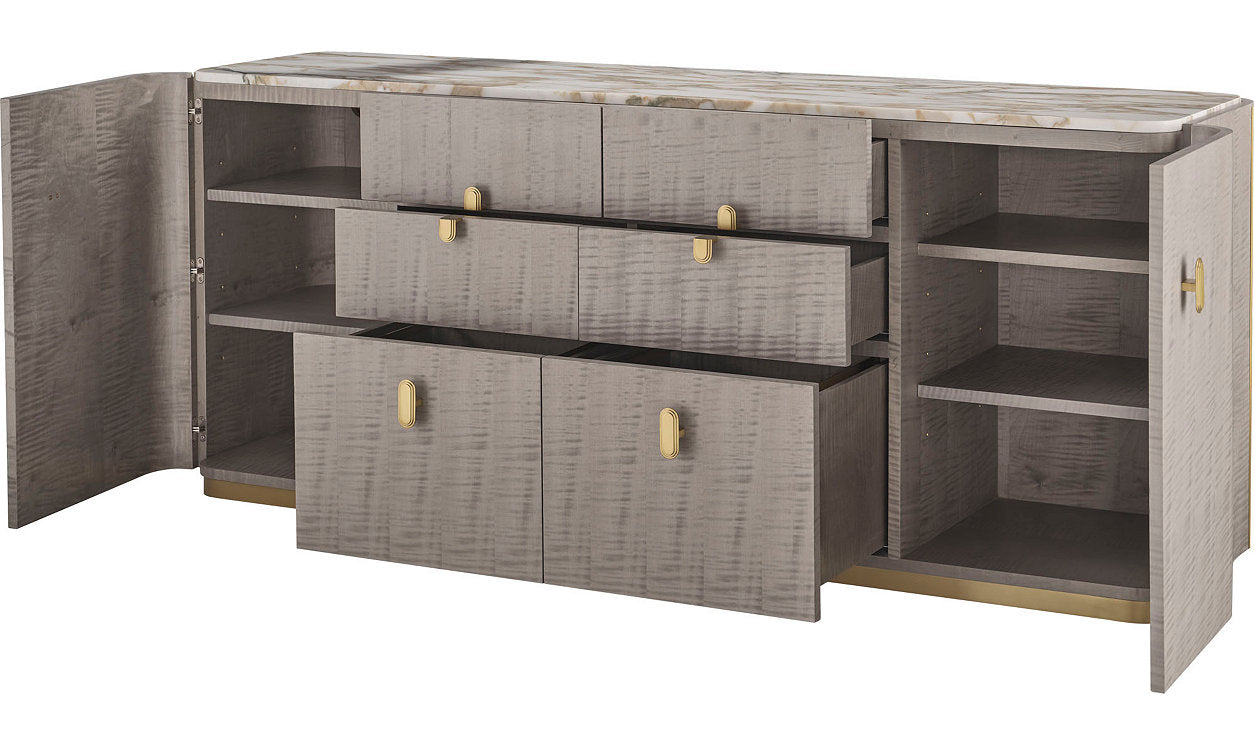 72 Wide Multi-Storage Credenza | Baker Furniture - BAA4565