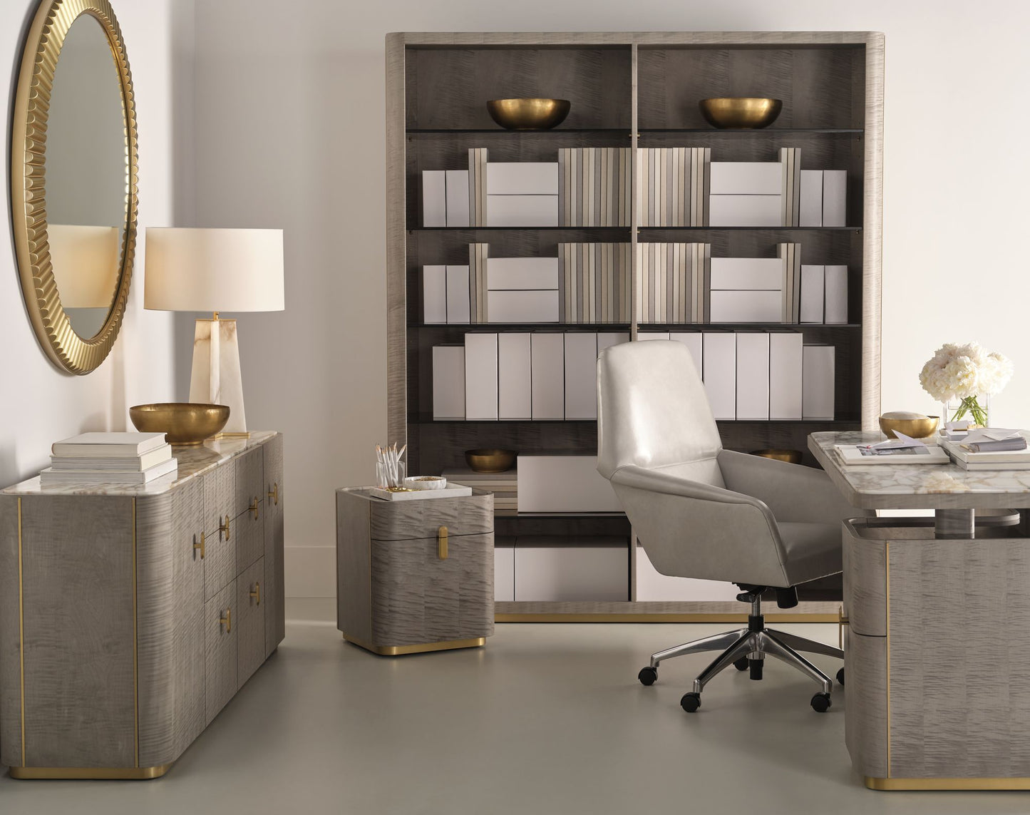 72 Wide Multi-Storage Credenza | Baker Furniture - BAA4565