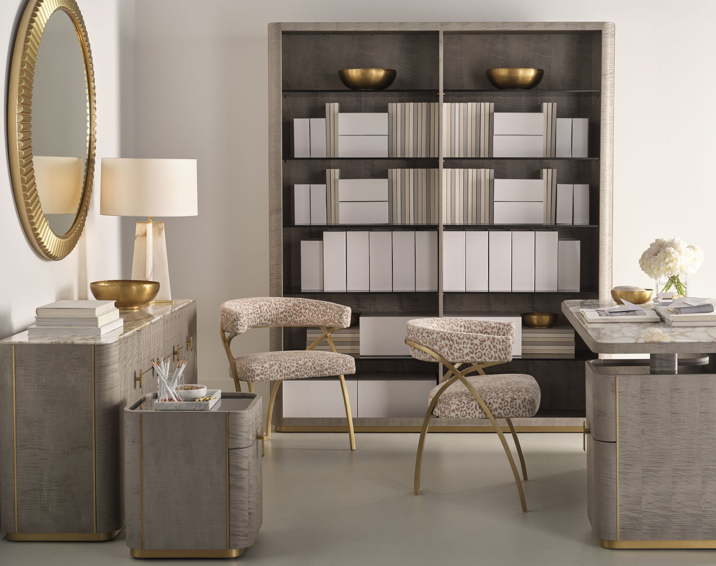 72 Wide Multi-Storage Credenza | Baker Furniture - BAA4565