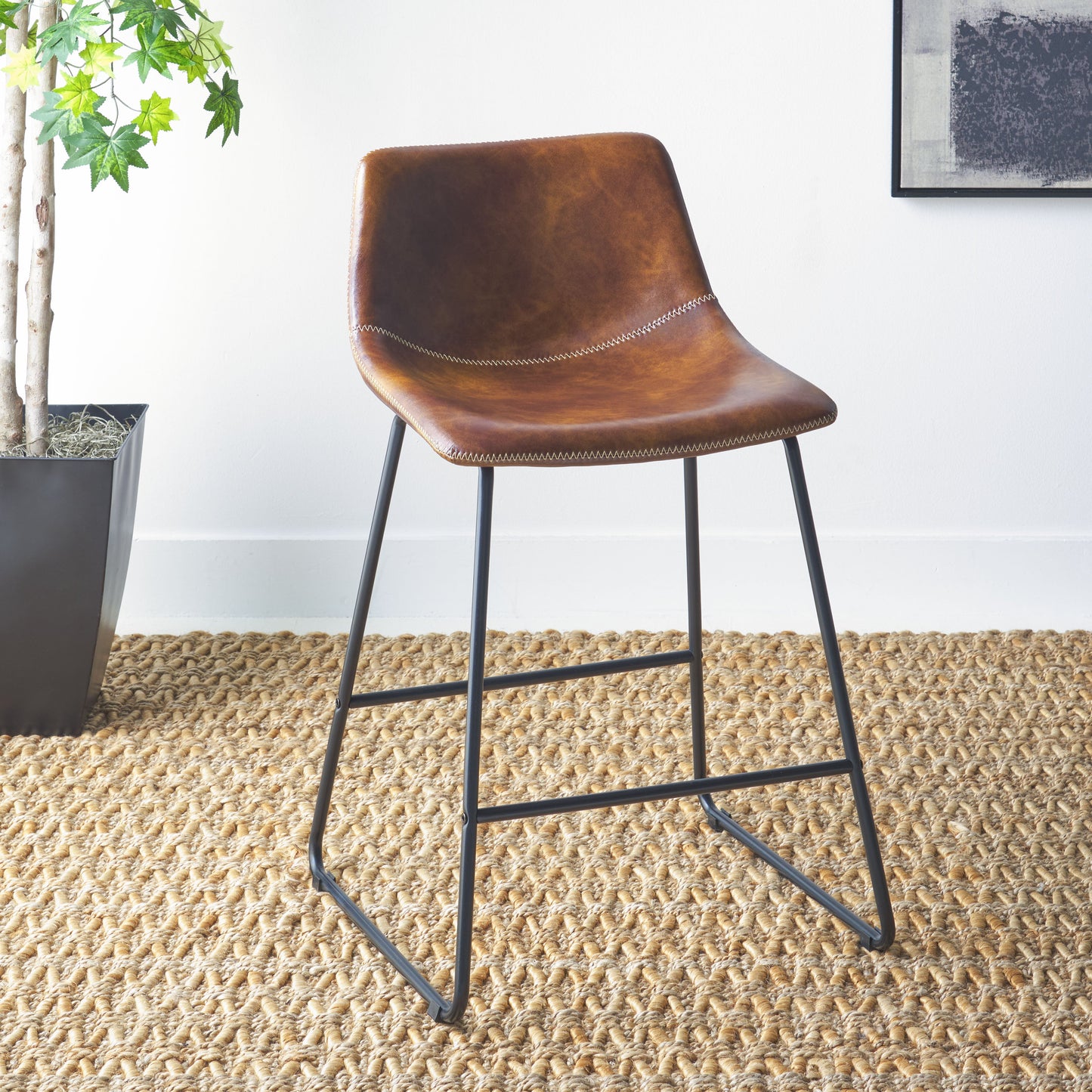 Acela Counter Stool | Safavieh -  BST7509