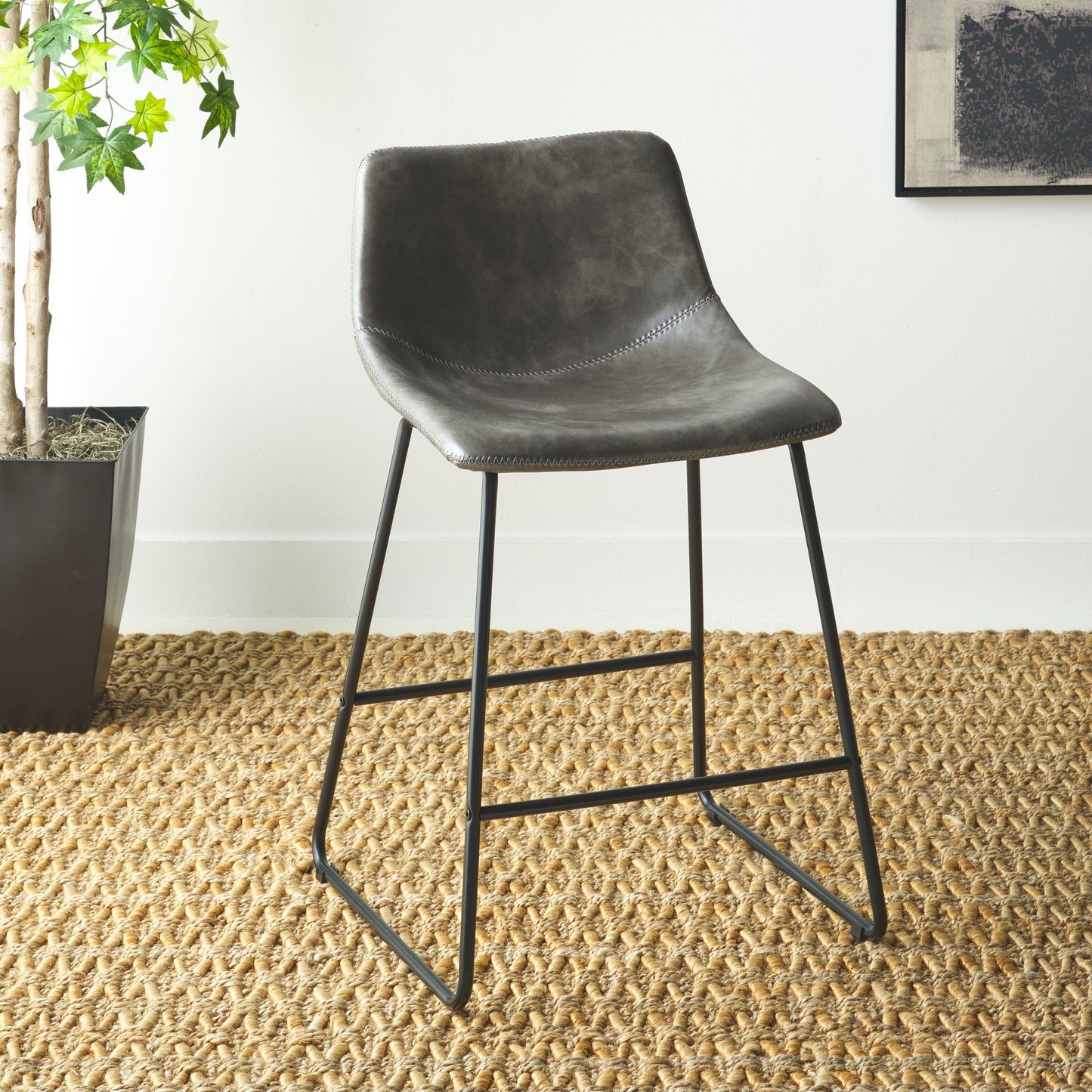 Acela Counter Stool | Safavieh -  BST7509