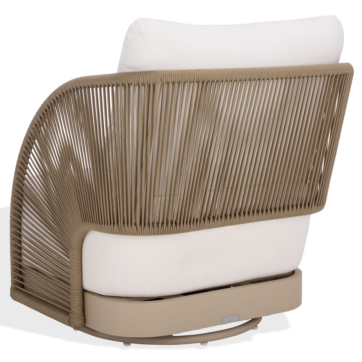 Adelandra Swivel Outdoor Chair | Safavieh Couture - CPT4015