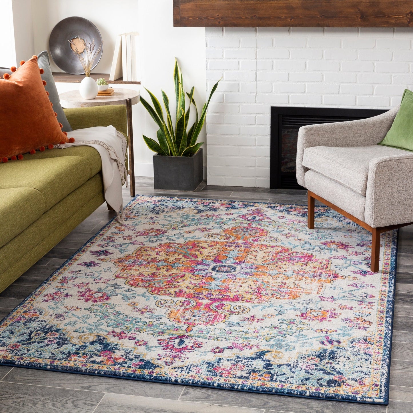 Livabliss Caressa Vintage Boho Area Rug