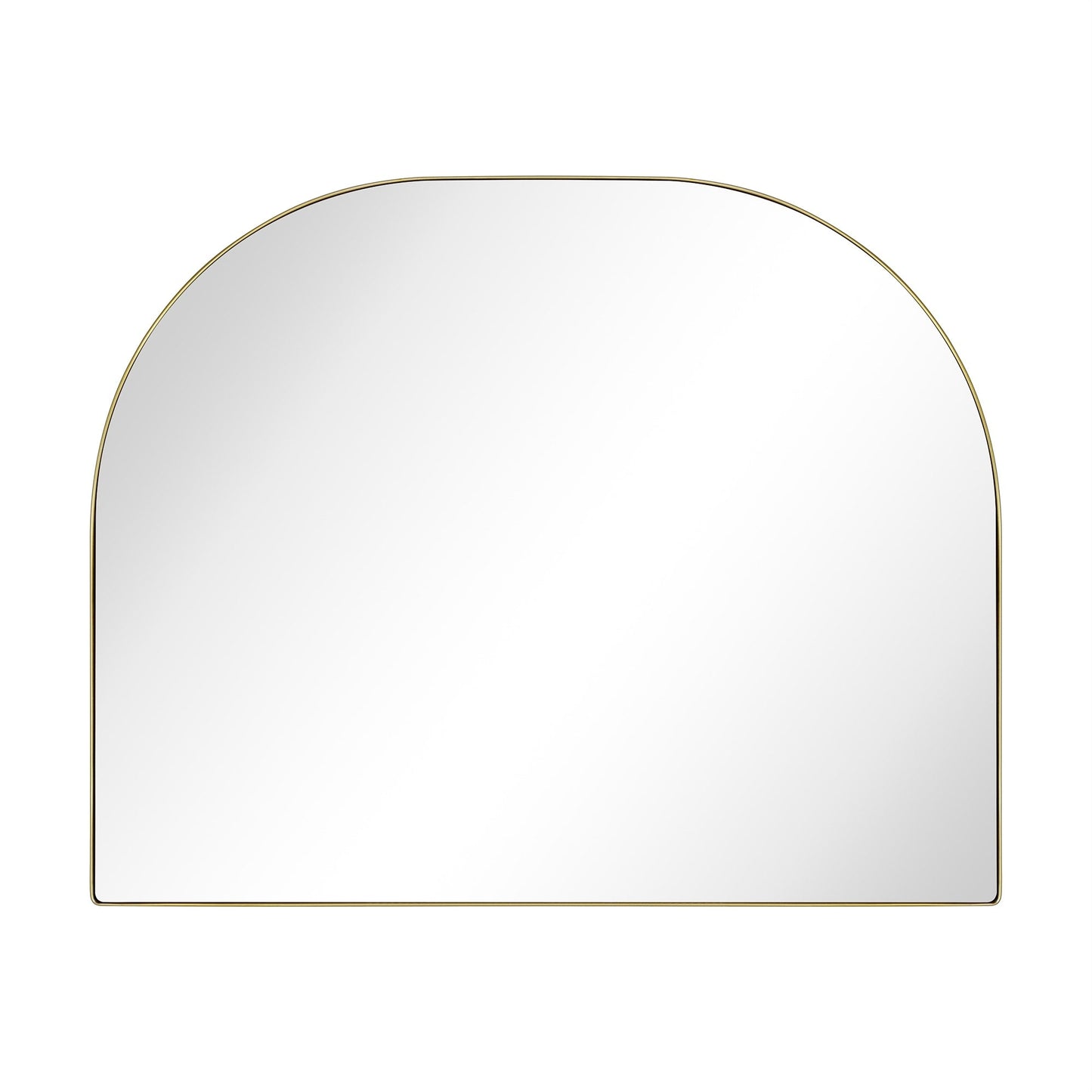 TEHOME Dezerae Large Arch Mirror for Mantel, 40'' W x 32'' H