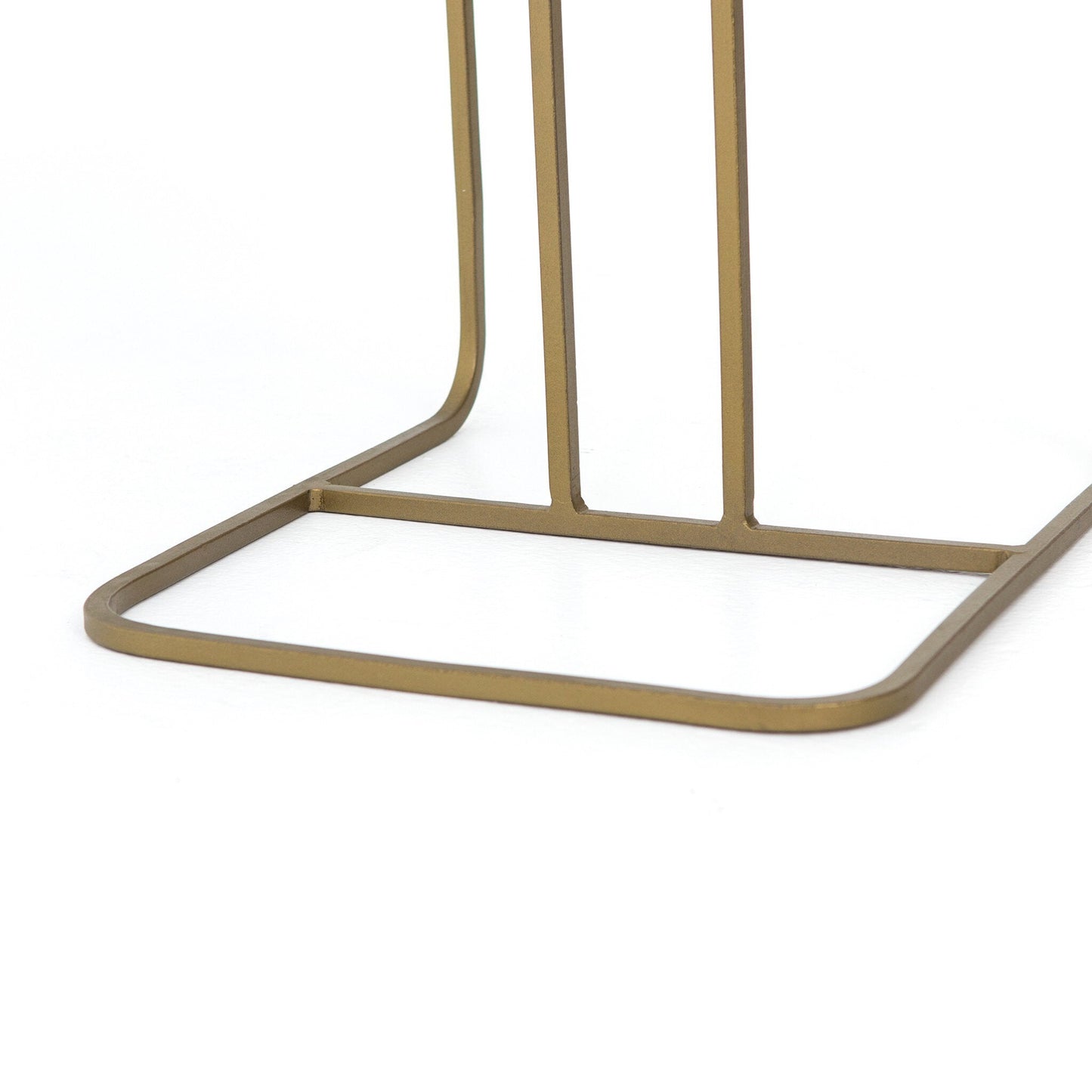 Adalley C Table - Polished White Marble | Four Hands - IMAR-99-MBR