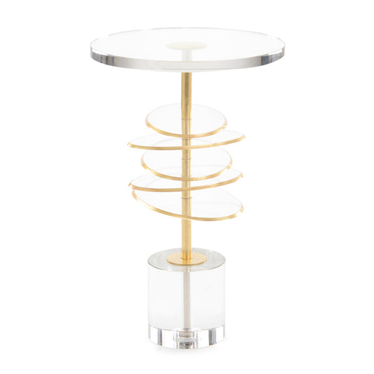 Acrylic Discs Martini Table | John-Richard - JFD-0197