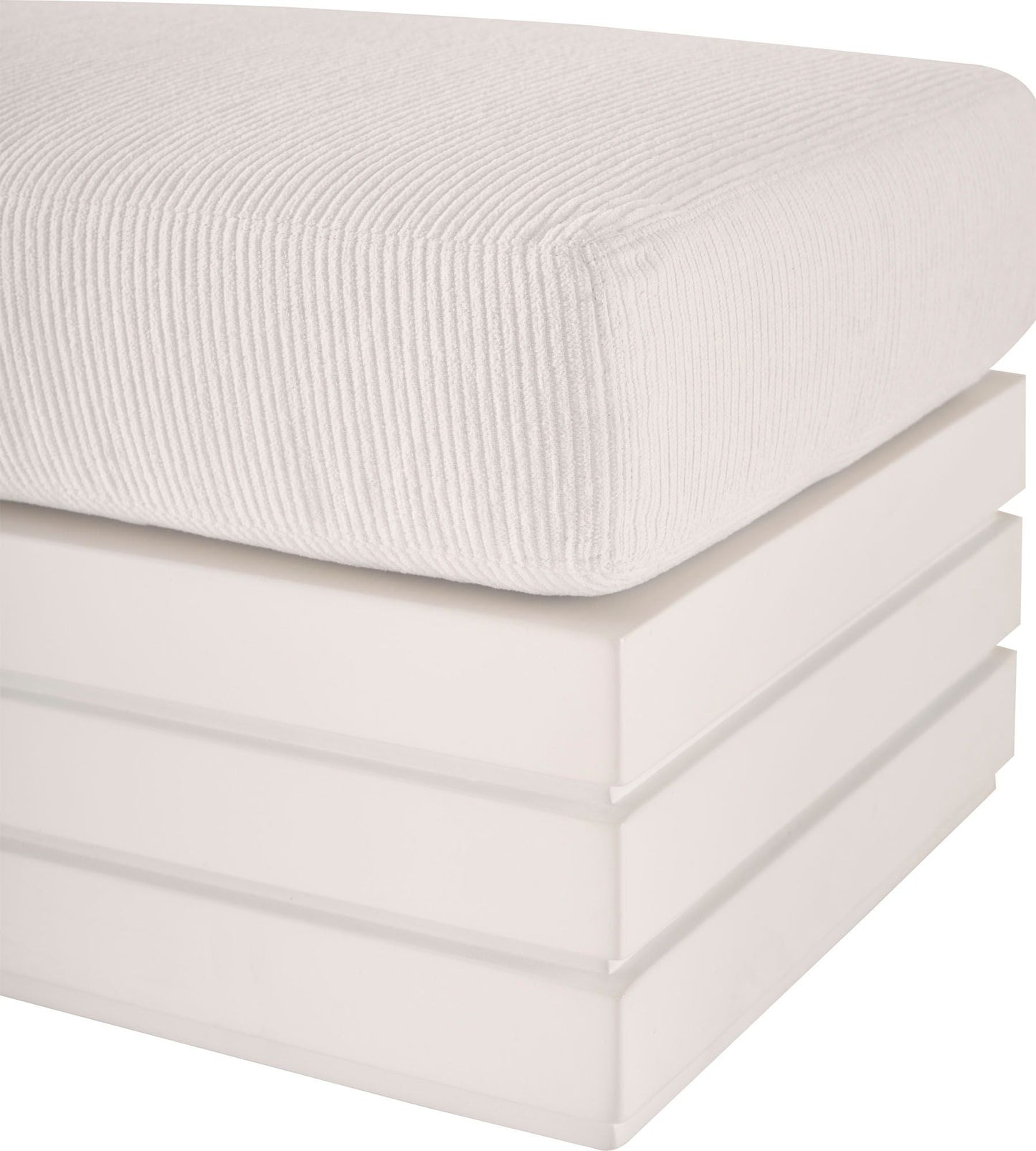 Abaco Ottoman - Small | McGuire Furniture - MCO3503O