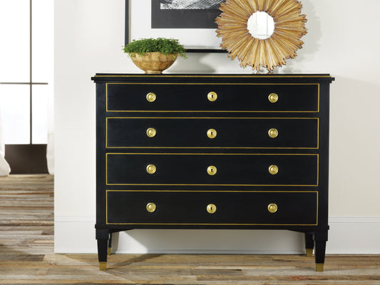 19th Century Ebonized Chest  | Modern History - MH418F01
