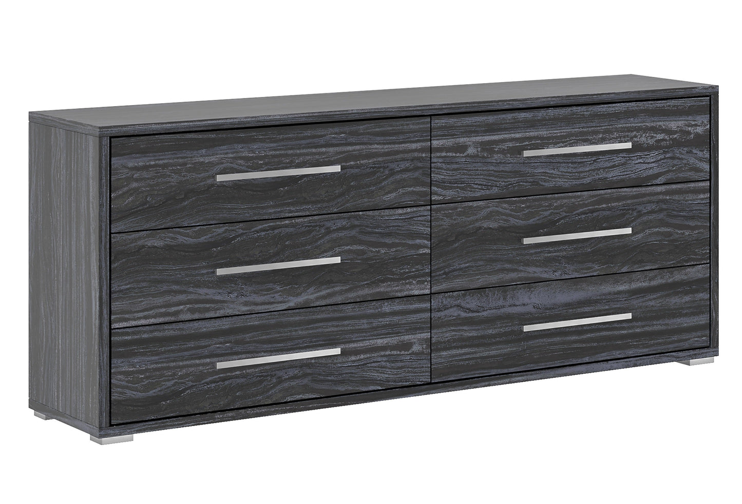 6-Drawer Melamine Wood Dresser | Modern Motion - NAPLES-DRS