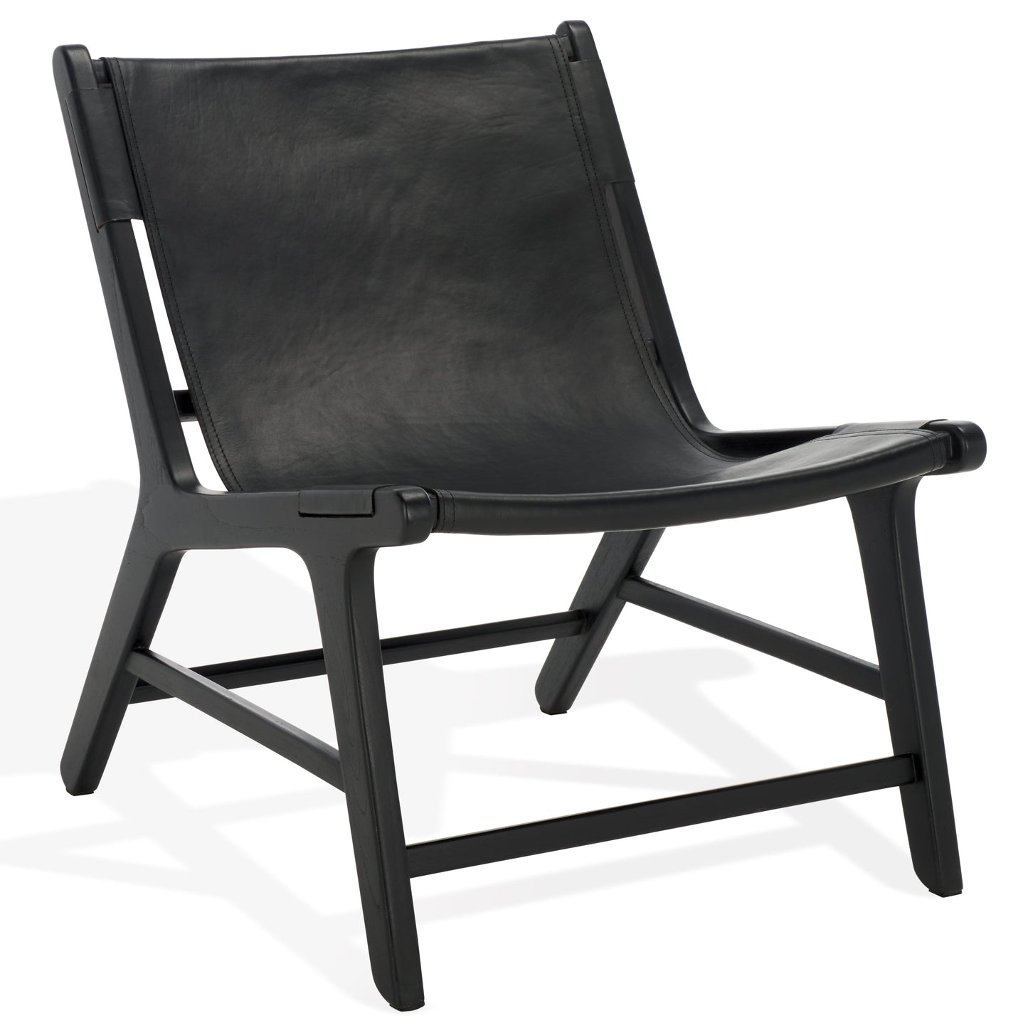 Alanarose Leather Accent Chair | Safavieh Couture – SFV1903