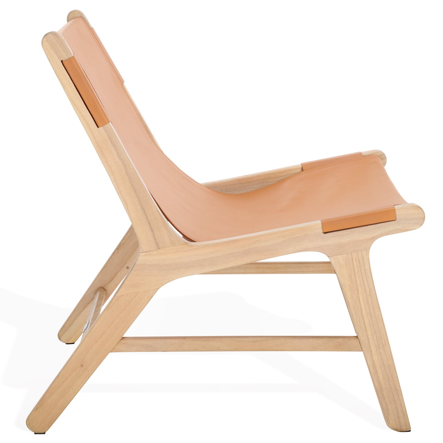 Alanarose Leather Accent Chair | Safavieh Couture – SFV1903