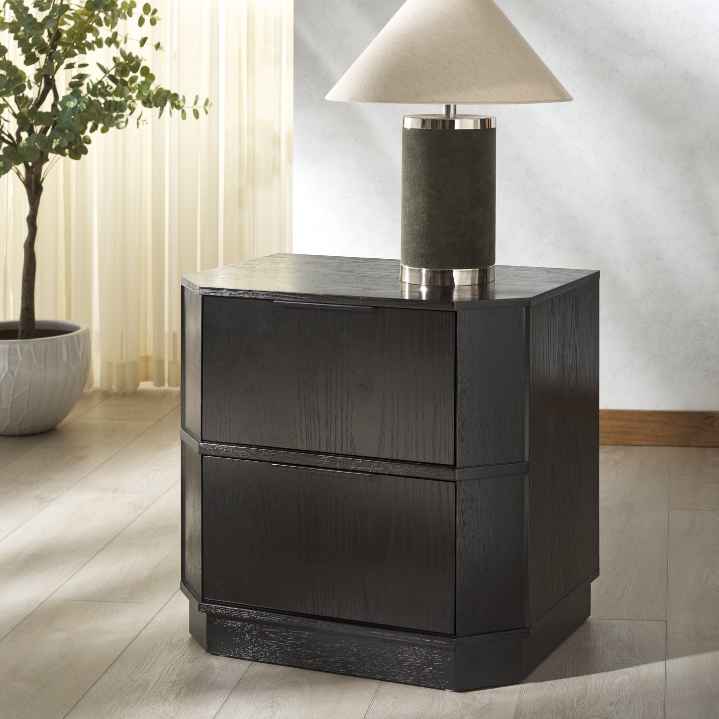 Aerilyn 2 Drawer Nightstand | Safavieh Couture – SFV2200
