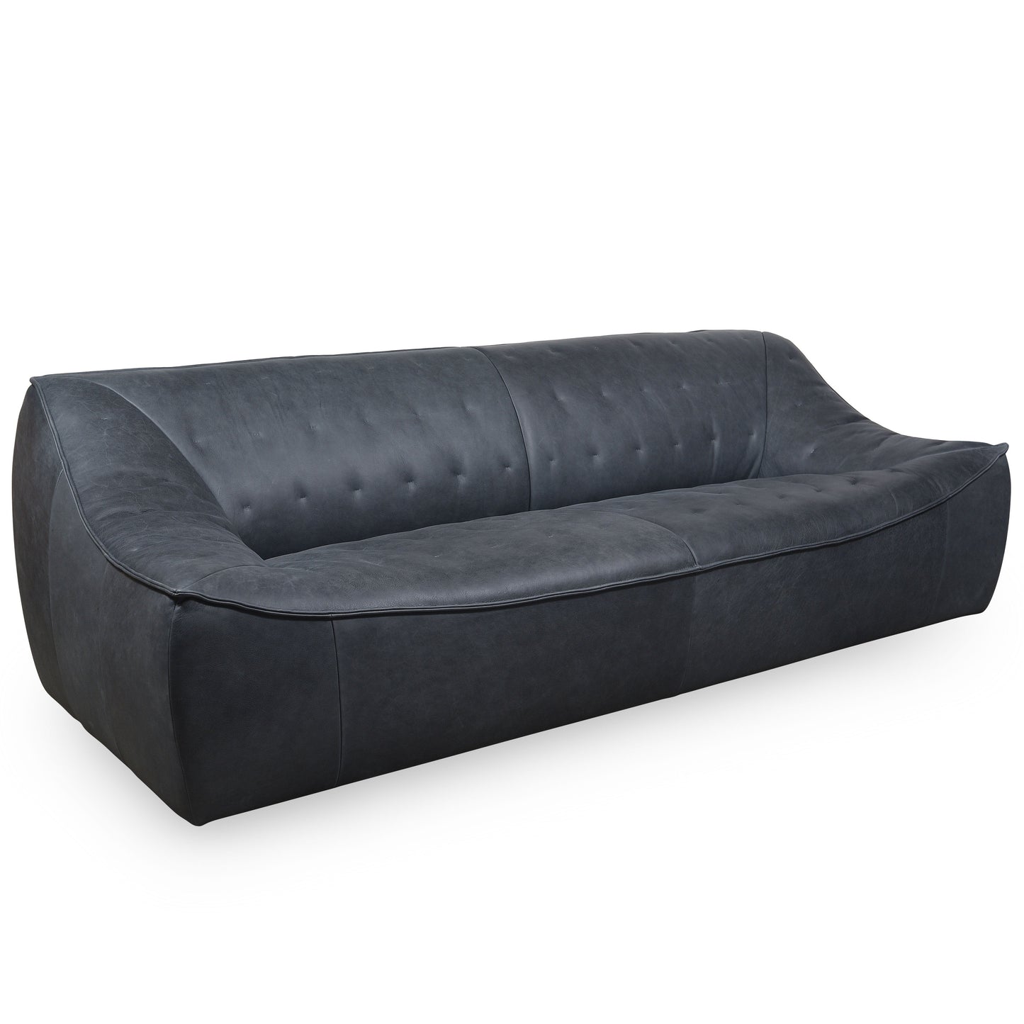 Agitha Leather Sofa | Safavieh Couture – SFV2405