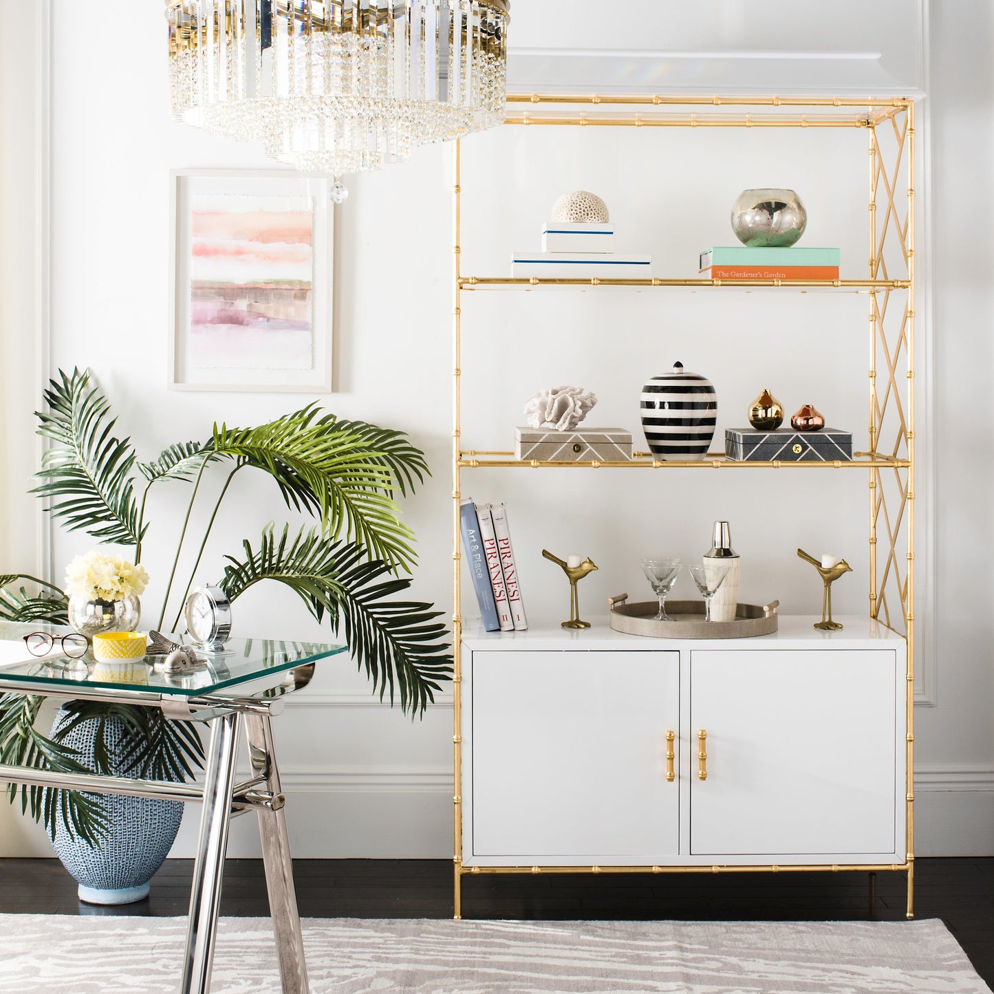 Adelia Bookshelf | Safavieh Couture -  SFV3522