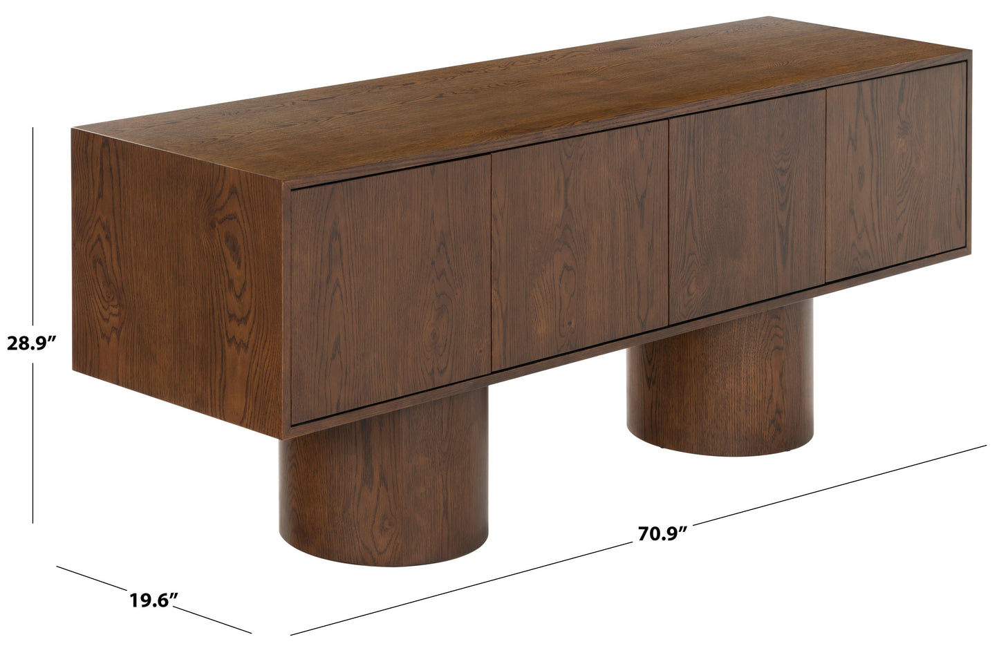 Alberti Wood Sideboard | Safavieh Couture - SFV4254
