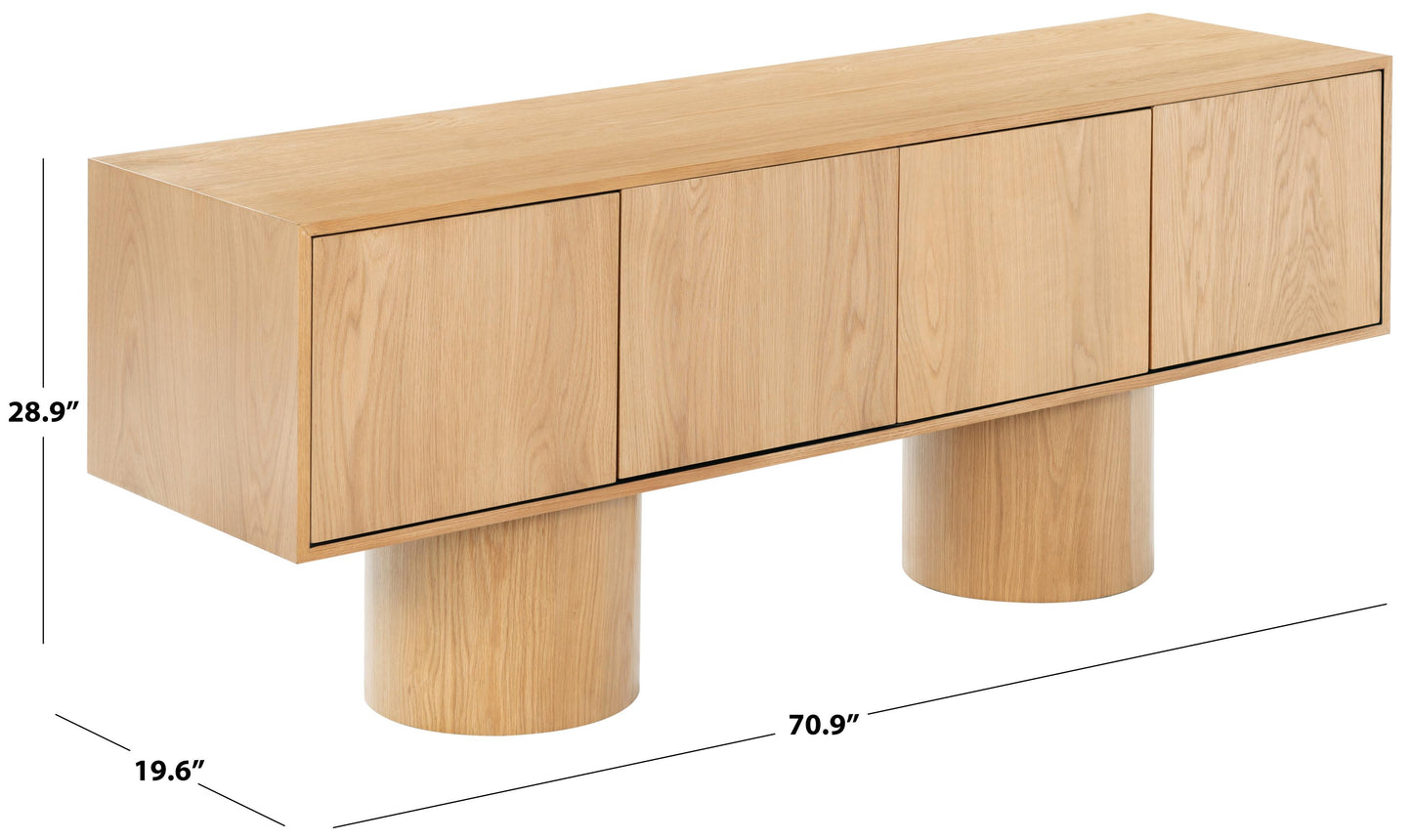 Alberti Wood Sideboard | Safavieh Couture - SFV4254