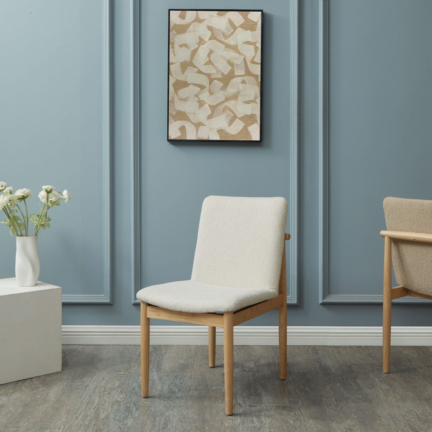 Abriella Boucle Dining Chair | Safavieh Couture SFV4841
