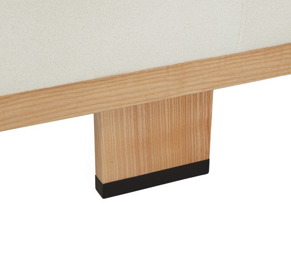 Abrianna Wood Base Bench | Safavieh Couture – SFV5115