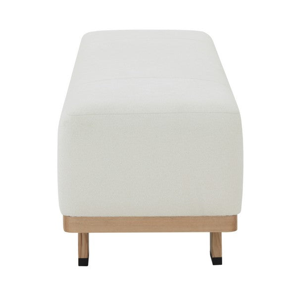 Abrianna Wood Base Bench | Safavieh Couture – SFV5115