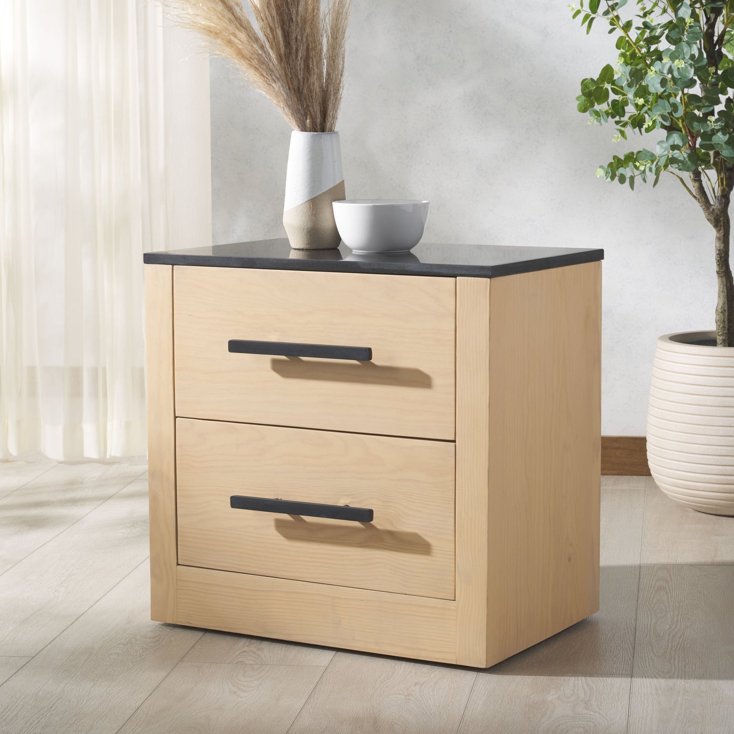 Abbianna Marble Top Nightstand | Safavieh Couture – SFV5537