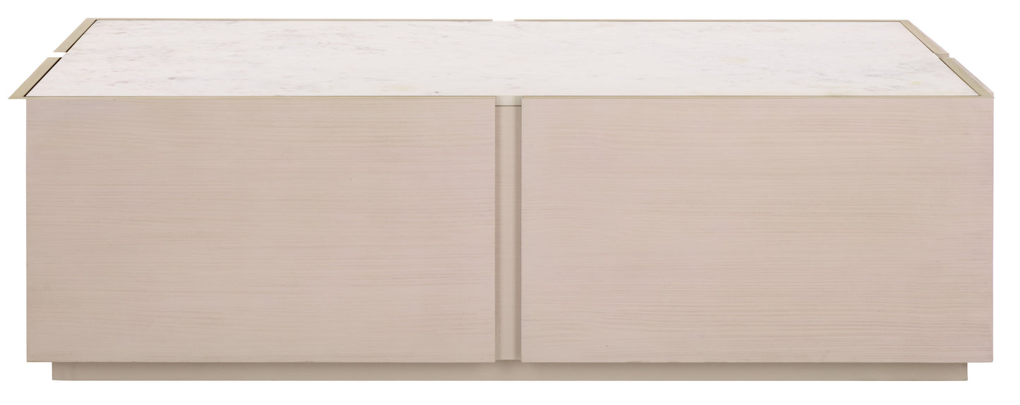 Alanabella Marble Rectangle Coffee Table | Safavieh Couture - SFV5552