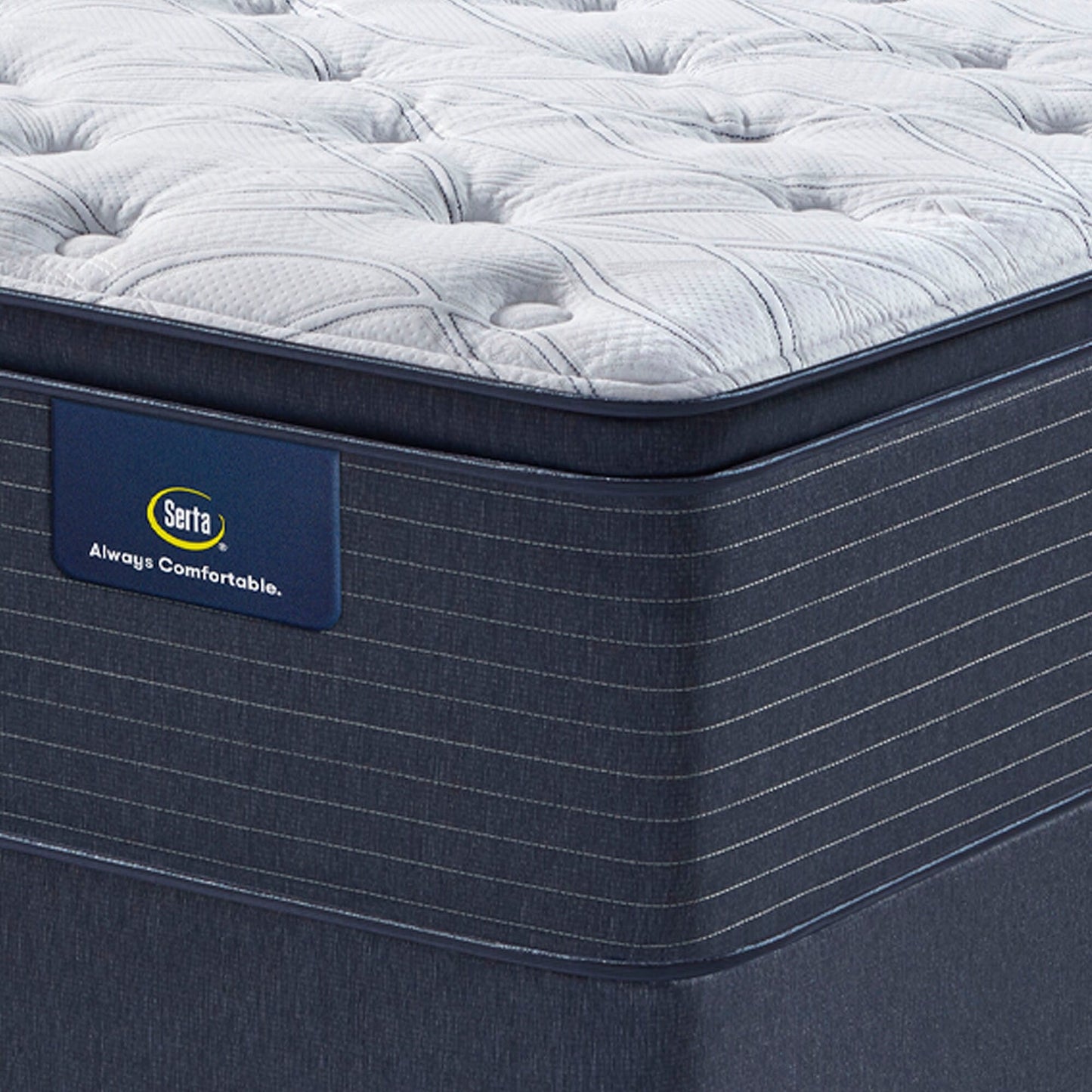 Serta Clarks Hill 15 Plush Pillow Top Mattress.